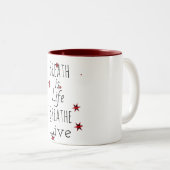 息はライフコーヒーマグ ツートーンマグカップ (正面右)