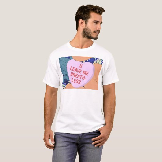 息もつけない Tシャツ (正面フル)