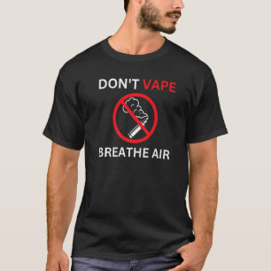 息をしないで空気を吸うアンチ蒸発プレミアム Tシャツ