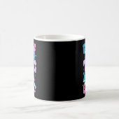息をするだけデザイン 8 コーヒーマグカップ (中央)