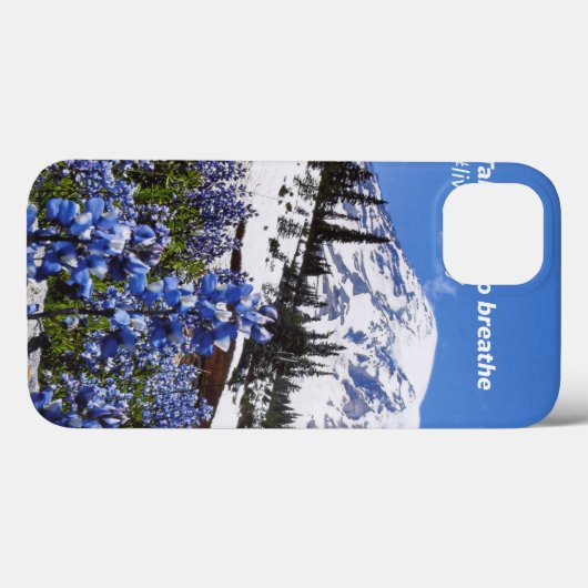 息をするのに時間がかかる Case-Mate iPhoneケース (裏面 (横))