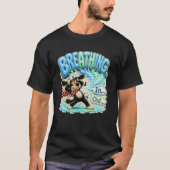 息をするのも嫌だ コミックバーンアウト Tシャツ (正面)