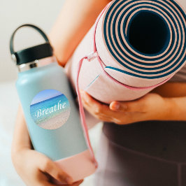 息をするケイマン諸島リラックスのビーチアラーム ラウンドシール