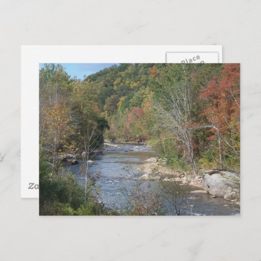 息をのむようなウェストバージニア川 ポストカード (正面/裏面)