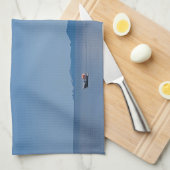 息をのむようなオマーンの海岸線 キッチンタオル (四つ折り)