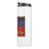 息をのむようなドラゴンファイアデザイン タンブラー (回転右)