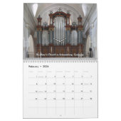 息をのむようなパイプオルガン2026 – オルガンカレンダー カレンダー (2月 2026)