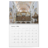 息をのむようなパイプオルガン2026 – オルガンカレンダー カレンダー (1月 2026)