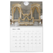 息をのむようなパイプオルガン – オルガンカレンダー カレンダー (3月 2026)
