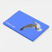 息をのむようなリングや輪でハシバメが飛んでいる ポストイット (アングル)