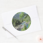 息をのむような国有林 ラウンドシール (封筒)