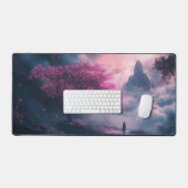 息をのむような旅を春 デスクマット (キーボード&マウス)
