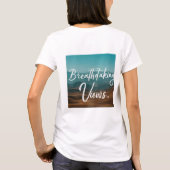息をのむような景色 Tシャツ (裏面)