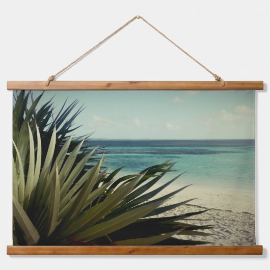 息をのむような海カスタムビュー写真 吊り下げ型タペストリー (正面)