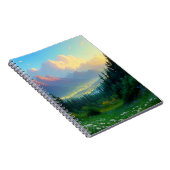 息をのむような緑の谷 ノートブック (右側)
