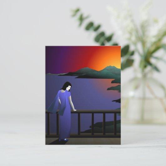 息をのむような – はがき (スタンド正面)