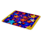 「息をのむよカラフルうな星」買今 カッティングボード (角)