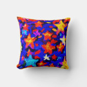 「息をのむよカラフルうな星」買今 クッション (正面)
