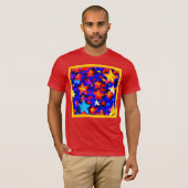 「息をのむよカラフルうな星」買今 Tシャツ (正面フル)