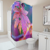 息をのむよ日本のうなカ葉エデル シャワーカーテン (インサイチュ)