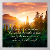 息をのむ瞬間遠くに。