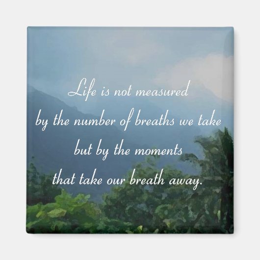 息をのむ瞬間遠くに マグネット (正面)