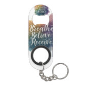 息を信じつけ、受ける** キーホルダー栓抜き (裏面)