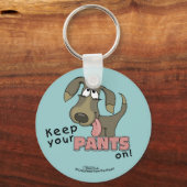 息を切らすドッホ保ンパンツ キーホルダー (正面)