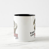 息を切らすドッホ保ンパンツ ツートーンマグカップ (中央)