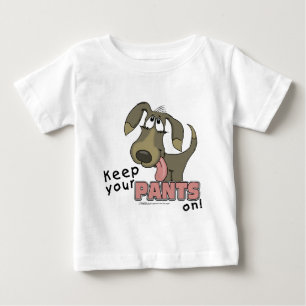 息を切らすドッホ保ンパンツ ベビーTシャツ