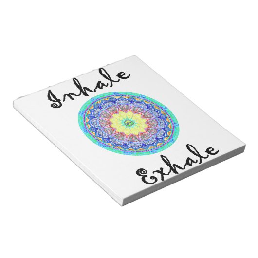 息を吐き出す ノートパッド (アングル)