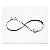 息を吐く フォトプリント            (正面)