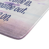 息を吸い込み、吸い出し、動きやる気を起こさせるて カッティングボード (角)