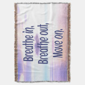 息を吸い込み、吸い出し、動きやる気を起こさせるて スローブランケット (正面縦)