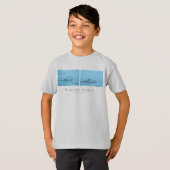 息を吸い込む、吸い込む Tシャツ (正面フル)