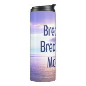 息を吸い、息を吐き、動きやる気を起こさせる続け タンブラー (回転左)