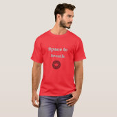 息を吸う空間 Tシャツ (正面フル)