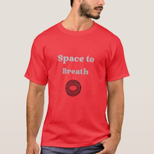 息を吸う空間 Tシャツ (正面)