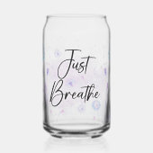 息を吸う ガラス缶 (左)