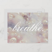 息を吸う。 ポストカード (正面/裏面)