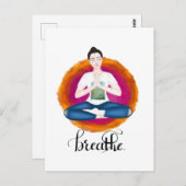 息を吸う ポストカード (正面/裏面)