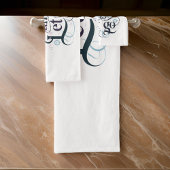 息を吸って離す： パーソナライズされた バスタオルセット