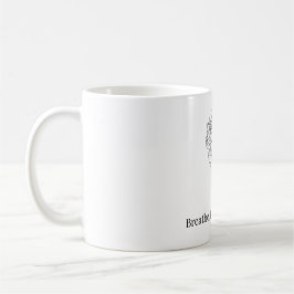 息を吸って、信じて、なりたい自分に コーヒーマグカップ