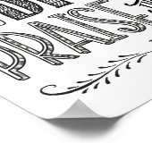 息を吹き返すすべてのことを主をほめたたえよ ポスター (角)