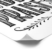 息を吹き返すすべてのことを主をほめたたえよ ポスター (角)