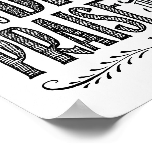 息を吹き返すすべてのことを主をほめたたえよ ポスター (角)