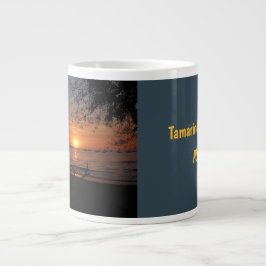 息を呑むタマリンドの夕日 ジャンボコーヒーマグカップ