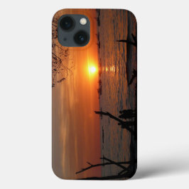 息を呑むタマリンドの夕日 iPhone 13ケース