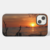 息を呑むタマリンドの夕日 iPhoneケース (裏面横)