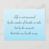 息を呑む瞬間たち ポストカード (正面)